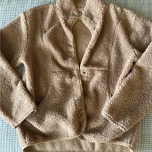 Cozy Tan Avalanche Sherpa Jacket